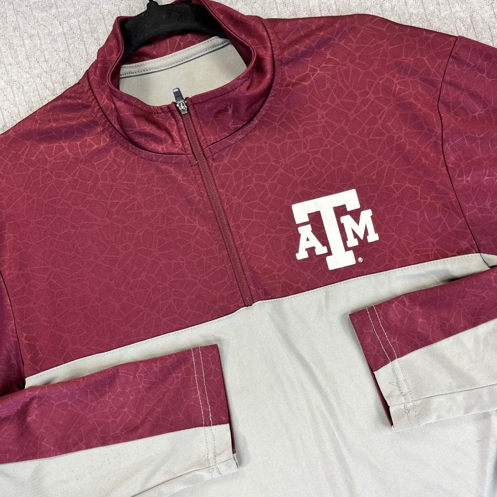 Texas‎ A&M college university Men/women M quarter zip performance alumni sports